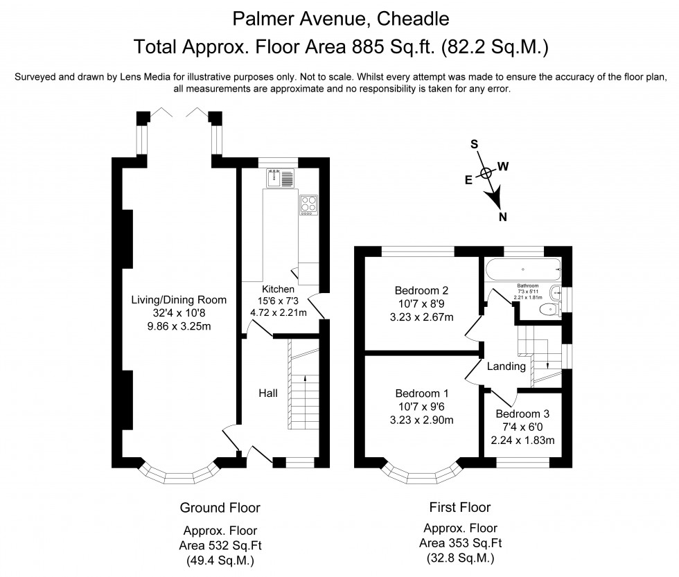 Floorplan for Cheadle, Stockport