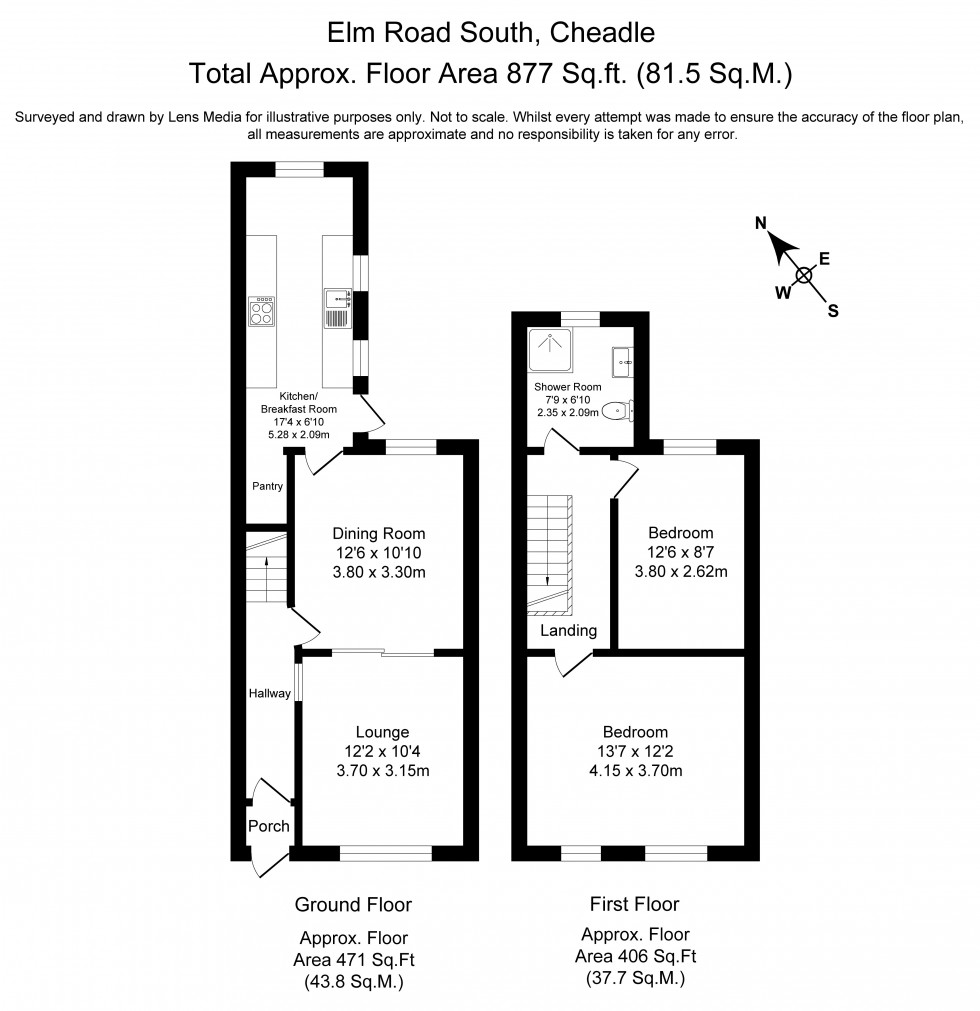 Floorplan for Cheadle Heath, Stockport